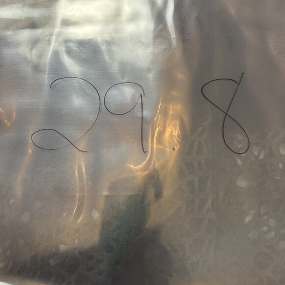 Open Knit Cardigan Womens Sz M Forrest goblin fairycore BoHo Festival velvet - Picture 9 of 9